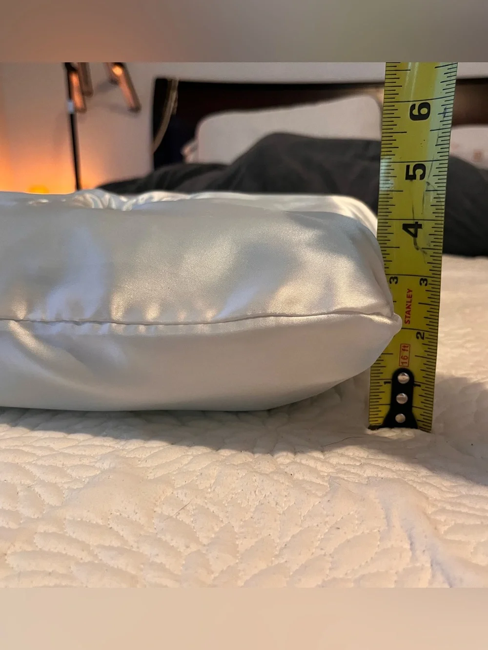Blissbury Ear Piercing Pillow - Satin - EUC